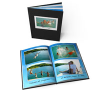 Livre photo A4 Portrait toile