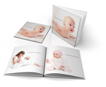 Livre photo Carré papier photo